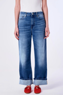 Picture of VICOLO KATE JEANS - DB5 286 - BLUE DENIM