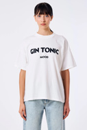 Bild von VICOLO T-SHIRT GIN TONIC - RB0 400 - WHITE