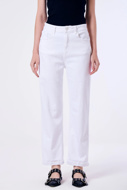 Picture of VICOLO TROUSERS KATE - DB5 141 - BIANCO