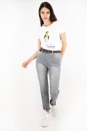 Picture of PLEASE T-SHIRT - T76 326 - WHITE