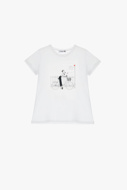 Bild von PLEASE T-SHIRT - T76 323 - WHITE