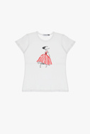 Picture of PLEASE T-SHIRT - T76 318 - WHITE