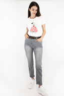 Picture of PLEASE T-SHIRT - T76 318 - WHITE