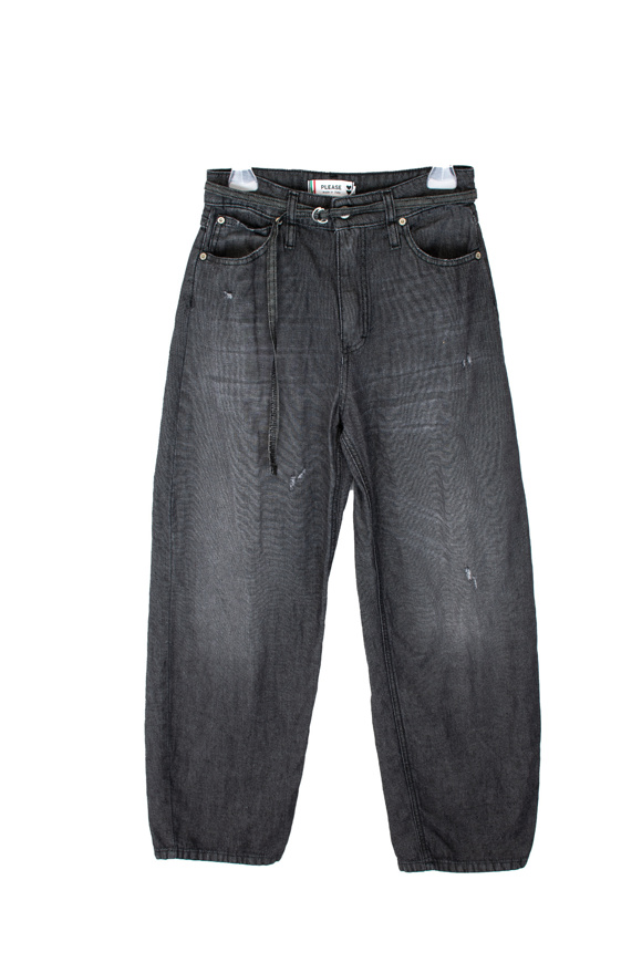 Picture of PLEASE JEANS - P2W PVI - NERO DENIM