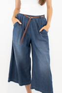 Bild von PLEASE CULOTTE - P21 NQN - BLU DENIM