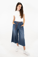 Bild von PLEASE CULOTTE - P21 NQN - BLU DENIM