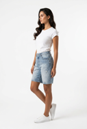 Bild von PLEASE short D0M W2R  - Blue denim