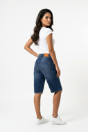 Immagine di PLEASE pantaloncini loose  D0N PIW - Blue denim