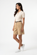 Picture of PLEASE - SHORTS D0M CCC - BEIGE