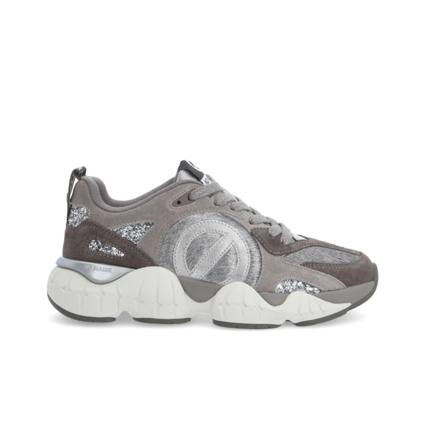 Bild von NØ NAME KRAZEE RUNNER – GRAU/SILBER